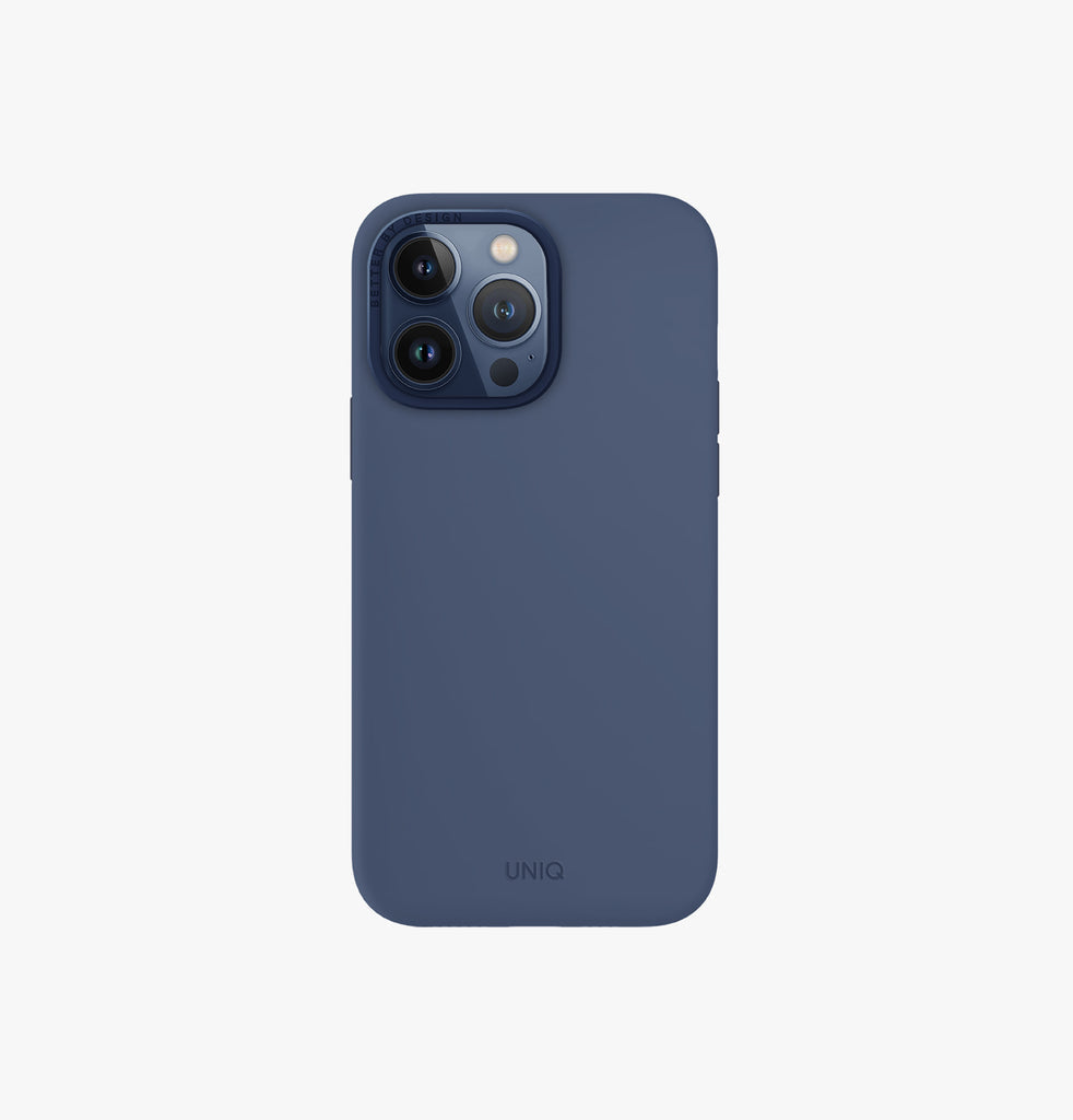 Uniq Lino Hue iPhone 15 Pro Max Case | Navy Blue Uniq Lino Hue iPhone 15 Pro Max Case | Navy Blue